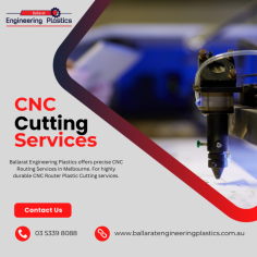 Ballarat Engineering Plastics provides CNC Cutting & Routing Services for clients across industries. Our CNC Router Cutting expertise produces precise, consistent and high-quality finishes. Call us on 03 5339 8088.
