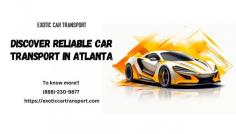 Explore the exceptional services offered by Exotic Car Transport for dependable car transport solutions in Atlanta. Our skilled team places a strong emphasis on safety and efficiency, ensuring secure transportation for various vehicle types. With dedicated carriers and precise handling, we assure a seamless and stress-free experience. Visit our website today to discover more and take advantage of our customized car transport services.
