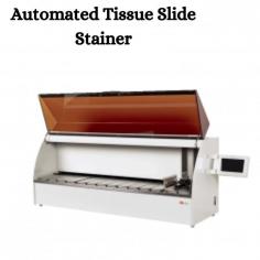 Automated Tissue Slide Stainer LMATS-A100 is a fully automated and technologically advanced tissue stainer designed to automate the staining process for histological and pathological tissue samples. It replaces manual staining methods, reduces errors, and increases efficiency. It accommodates 18 cups, and each has 750ml of cup capacity and takes just 0 to 59 minutes of processing time.
