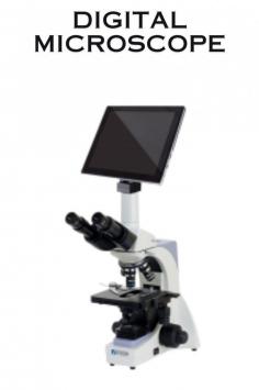  A digital microscope is a modern microscope equipped with digital imaging technology, allowing users to capture, view, and analyze magnified images or videos of specimens directly on a computer screen or other digital display devices.   Infinite optical system. 
