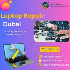 VRS Technologies LLC takes pride in offering premier Laptop Repair Services Dubai. Trust our experts to handle all your laptop concerns with precision. For quick and reliable solutions, reach out to us at +971-55-5182748 and experience excellence.