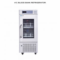 
 A 4°C Blood Bank Refrigerator is a specialized refrigeration unit designed to store blood and blood products at a temperature of 4°C. Double layer transparent glass door, easy to observe, also keep better cooling temperature.