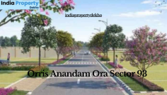 Aanandam Ora is a new launch residential project in Sector 93, Gurgaon. Offering stylish floors and plots designed with modern amenities. Orris Anandam Ora in Sector 93, Gurgaon. Apartments in Orris Anandam Ora offer Residential Plots . ✓ 540.0 - 1602.0 sqft.