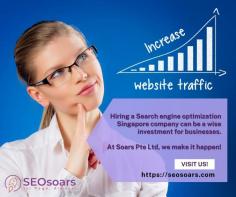 Unlocking digital potential, Soars Pte Ltd offers premier Search Engine Optimization services in Singapore. Tailored strategies elevate online visibility, driving organic traffic and fostering sustained growth for businesses across industries.