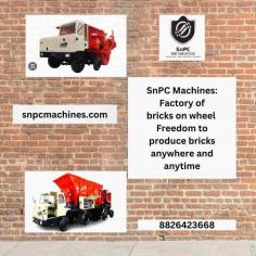 SnPC Machines: Factory of brick on wheel providing freedom to produce bricks anywhere, anytime and in any quantity.
Clay Brick Making Machine: SnPC Machines India Introduced The New Age Technology In The Global Brick Field Like Mobile Brick Making Machine. Worlds 1st Fully Automatic Brick Making Machine Which Can Lay Down The Bricks While The Vehicle Is On Move. Reference Machines4u An Australian Magazine Is Telling About The Mobile Brick Making Machine.
https://snpcmachines.com/
#snpcmachine #brickmakingmachine #claybrickmakingmachine #machineforbrickproduction #BMM310 #BMM410 #BMM160 #fastandeasyproduction