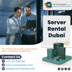 Efficient Server Rental Services in Dubai

Experience efficiency and reliability with VRS Technologies LLC's Server Rental Dubai services. Our comprehensive solutions cater to your specific requirements, ensuring seamless integration and optimal performance. Dial +971-55-5182748 to rent servers tailored to your business needs.

Visit: https://www.vrscomputers.com/computer-rentals/reliable-server-maintenance-and-rental-in-dubai/