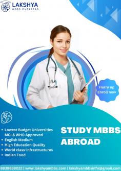 https://lakshyaoverseas.com/branch/mbbs-abroad-consultants-pune

Pursue your dream of becoming a doctor with ease! Consult the leading MBBS Admission Consultant in Pune for personalized guidance to top medical universities. Our expert advisors provide end-to-end support - from selecting the right institution to securing your seat. Begin your journey into medicine today with Pune's trusted MBBS Admission Consultant. Secure your future; contact us now!