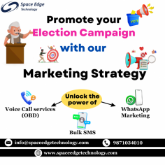 Promoting your election campaign demands a robust marketing strategy. Utilize social media platforms for widespread outreach.

Read More: https://spaceedgetechnology.com/ppc/
Contact No.: +91-9871034010
Mail id: info@spaceedgetechnology.com