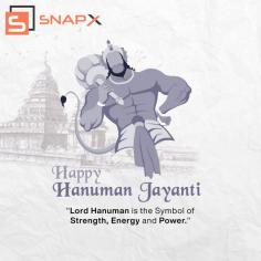 Celebrate the Auspicious Occasion of Hanuman Jayanti with Our SnapX.Live Poster App! Wishing You All a Joyous Hanuman Jayanti, Filled with Divine Blessings and Spiritual Bliss! 
