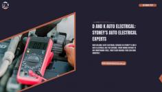 Need reliable auto electrical services in Sydney? D and K Auto Electrical has you covered. From wiring repairs to air conditioning fixes, their team ensures your car runs smoothly. Check out their work in the image below and visit https://dkautoelectrical.com.au/ for more information. Get your vehicle back on track with D&K Auto Electrical!