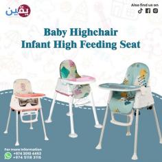 2-in-1 Baby Highchair Infant High Feeding Seat Children’s Dining Chair, available at Yaqeentrading.com, is perfect for babies (6 months to 6 years of age) to eat and play. The 2-in-1 Baby Highchair Infant High Feeding Seat food plate, made of PP environmental protection material, ensures a safe and non-toxic dining experience. The chair features a detachable, adjustable double-plate design with a color plate for eating and a white plate for playing. Safety is prioritized with five safety belts, a stable trapezoidal structure, and a thickened steel pipe, providing a secure environment for your baby. The high-quality, environmentally-friendly PU leather detachable seat cover is oil-proof and waterproof, making it easy to clean.  
Buy now at: https://yaqeentrading.com/2-in-1-baby-highchair-infant-high-feeding-seat/
DM on WhatsApp:  +97430104453
