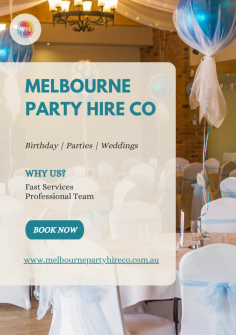 Welcome to Melbourne Party Hire Co, where moments become masterpieces and celebrations are transformed into unforgettable experiences. As the premier destination for event rentals in Melbourne, we don’t just provide equipment – we craft atmospheres. Our curated collection of stylish furniture, dazzling décor, and cutting-edge accessories is meticulously designed to elevate any occasion, from intimate gatherings to grand affairs.
Know more :

https://melbournepartyhireco.com.au/