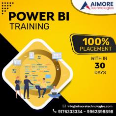 
Aimore's Power BI training in Chennai offers a comprehensive program that equips aspirants with the latest theoretical and practical knowledge in this tech domain. Our rigorous training empowers you with the expertise needed to thrive in the highly profitable realm of data analytics. Additionally, we extend full support to assist you in securing lucrative positions with globally recognized enterprises.