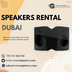 Find the Perfect Speakers Rental for Your Event in Dubai

Make your event unforgettable with our Speakers Rental Dubai service! VRS Technologies LLC provides reliable audio solutions tailored to your needs. Dial +971-55-5182748 to book your speakers and ensure your event sounds perfect!

Visit: https://www.vrscomputers.com/computer-rentals/sound-system-rental-in-dubai/