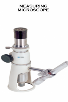  A measuring microscope is a specialized optical instrument used for precise measurement and inspection of small objects or features with high accuracy. 