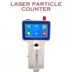 Laser Particle Counter NLPC-200 is a device used to measure the cummulative and differential size distribution of dust particles per unit volume in clean environment. Using the laser diode, the instrument measures the light that is redirected or absorbed by the particle. A highly accurate built-in sensor displays the measurement on a well-lit LCD display along with temperature and humidity readings.