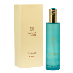 Turin Oud Body Mist is inspired by bergamot, patchouli, and cedarwood. This luxury all-over body mist suits hair, body, home atmosphere, and clothes. Shop now at Cunzite!