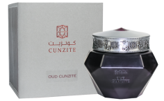 Cunzite Oud, a luxury oud that is characterized by the scent of natural Indian oud wood, dipped in oud oil and oriental spices, to give a distinctive oriental character and a long-lasting fragrance. Shop Now!