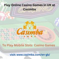 
At Casimba, we prioritise player satisfaction and safety above all else. Our platform is licensed and regulated, ensuring a secure and transparent gaming environment for all our users. Join us today to spin the reels, chase big wins, and enjoy the ultimate mobile casino experience at Casimba!
