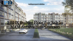 Look no further than the exquisite 3 bhk builder floor for sale in m3m antalya hills gurgaon. Nestled in the heart of Sector 79, Gurgaon, these low-rise apartments offer a lifestyle that is both opulent and convenient.