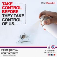 Join us in raising awareness on World Malaria Day with Mukat Hospital! Learn about prevention, symptoms, and treatment options for this preventable disease. Together, let's combat malaria and strive for a healthier future. 
Insta: https://www.instagram.com/mukat_hospital/
Facebook: https://www.facebook.com/MukatHospitalHeartInstitute/
#WorldMalariaDay #HealthAwareness #MukatHospital