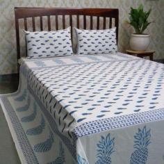 Elevate your bedroom decor with our exquisite collection of block print bedspreads at Roopantaran. Explore a variety of vibrant patterns and colors to enhance your sleeping space with style and comfort.