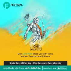 Celebrate Ram Navami with Festival Poster App!

Elevate your Ram Navami celebrations with breathtaking posters created effortlessly using our Festival Poster Maker App. Spread the joy of this auspicious occasion with personalized posters for businesses, organizations, or events. 