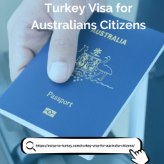 Hello there! Great news for Australian travellers heading to Turkey! You can now conveniently apply online for a Turkey eVisa. This useful document grants a 90-day stay within its 180-day validity. Just a heads up, if you plan on extending your trip beyond 90 days, a residence permit is required. Have a safe journey!


Explore all the details about Turkey's electronic visa for Australian passport holders and the online application process below.
visit:https://evisa-to-turkey.com/turkey-visa-for-australia-citizens/