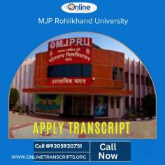 Online Transcript is a Team of Professionals who helps Students for applying their Transcripts, Duplicate Marksheets, Duplicate Degree Certificate ( Incase of lost or damaged) directly from their Universities, Boards or Colleges on their behalf. We are focusing on the issuance of Academic Transcripts and making sure that the same gets delivered safely & quickly to the applicant or at desired location. We are providing services not only for the Universities running in India,  but from the Universities all around the Globe, mainly Hong Kong, Australia, Canada, Germany etc.
https://onlinetranscripts.org/transcript/mjp-rohilkhand-university/