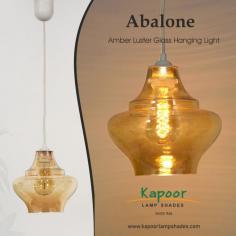 Whether it's suspended over your dining table or enhancing your foyer, the Abalone Hanging Light promises to illuminate your home with timeless style and sophistication. Shine bright and make a statement with Abalone today! 