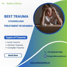Reflect Within offers the best trauma counselling treatment in Mumbai, providing compassionate support and effective strategies for healing and recovery. Visit: https://reflectwithin.in/trauma/