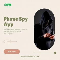 Discover Onemonitar, your ultimate solution for phone spy applications. Explore the best spy apps designed to provide comprehensive monitoring and security features for enhanced peace of mind.

#phonespy #spyappsforphone
