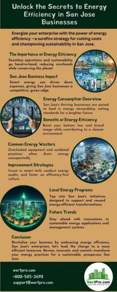 Unveil the key to cost savings and sustainability with our guide on energy efficiency for San Jose businesses.