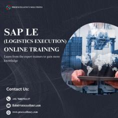 Unlock the power of SAP Logistics Execution (SAP LE) with our comprehensive SAP LE Online Training course. Dive into the intricacies of SAP LE and gain the expertise needed to excel in the dynamic world of logistics management. Our SAP LE Training program is designed to equip you with practical skills and theoretical knowledge, empowering you to streamline operations, optimize processes, and enhance efficiency.
Embark on a journey towards SAP LE Certification with our industry-leading course. Whether you're a novice seeking to enter the field or a seasoned professional looking to expand your skill set, our SAP LE course caters to all levels of proficiency. Learn at your own pace, from anywhere in the world, through our convenient SAP Logistics Execution Training Online platform.
Our team of experienced instructors brings years of expertise in SAP logistics to deliver engaging and interactive SAP LE Online Training sessions. From warehouse management to transportation planning, our curriculum covers the entire spectrum of SAP LE functionalities. Gain hands-on experience through practical exercises and real-world case studies, ensuring you're well-prepared to tackle any logistical challenge.
Join thousands of satisfied learners who have elevated their careers with our SAP LE Training program. Whether you're aiming to advance within your current organization or explore new opportunities in the job market, our certification will set you apart as a proficient SAP LE professional.
Contact:
Email: Rahul@proexcellency.com | Info@proexcellency.com
Phone: +91-7008791137 | 9008906809

