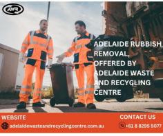 "Adelaide Rubbish Removal provides efficient, eco-friendly disposal solutions for homes and businesses. Our services prioritize sustainability, ensuring proper recycling and disposal of waste. Trust us for timely, responsible removal, contributing to a cleaner, greener Adelaide."