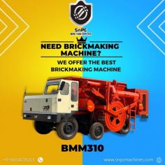 Bmm150-160
Fully automatic clay red bricks making machine. Snpc made Mobile brick making machine can produce up to 6000 bricks in 01 hour. The raw material should be clay, mud or mixture of clay and flyash. This machine is widely used by the itta Bhatta, brick making factories or kilns or gyara banane ke machine, clay brick manufacturers and red bricks manufacturers around globe. Fuel requires for its working is about 13 ltrs per hour.

https://snpcmachines.com/brick-machines/bmm160
