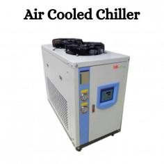 An air-cooled chiller is a type of cooling system used to remove heat from a liquid, typically water, by transferring it to the air around the chiller unit. These chillers are commonly used in industrial and commercial settings for air conditioning, process cooling, and other applications where water-cooled systems are not practical or feasible. However, they can be less energy-efficient compared to water-cooled chillers, especially in hot climates where the ambient air temperature is high.
