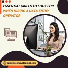 This blog examines the advantages and challenges of data entry operators. We have covered 11 essential skills to look for when hiring a data entry operator and it provides you with thorough knowledge while hiring a data entry operator for any organization.

To know more - https://latestbpoblog.blogspot.com/2024/04/essential-skills-to-look-for-when-hiring-a-data-entry-operator.html
