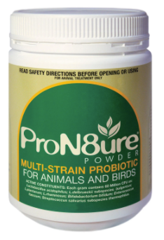 "ProN8ure (Protexin) Multi-Strain Probiotic Powder (Green) | VetSupply

ProN8ure (Protexin) is a potent probiotic that helps to maintain a healthy microbial balance in the intestines. It is particularly beneficial for puppies and kittens who are recovering from antibiotic treatment and need to re-establish natural gut microbes.

For More information visit: www.vetsupply.com.au
Place order directly on call: 1300838787"