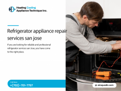 Are you facing any issues with your refrigerator in San Jose?" Don't let a malfunctioning appliance disrupt your routine. At Heating, Cooling & Appliance Technique Inc., we specialize in refrigerator appliance repair services in San Jose. Our experienced technicians are equipped to handle any issue efficiently, ensuring your appliances run smoothly again in no time. Keep your kitchen running smoothly with our reliable repair services.
https://www.heatcoolappliance.com/refrigerator-repair-san-jose/