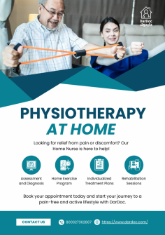 Treat your aches with our Physiotherapy Home Service for AED 249 per session and say goodbye to the hassle of traveling to clinics and waiting for appointments.

DOWNLOAD THE DARDOC APP NOW! ​
Contact us on our Toll-Free Number – 800-DARDOCTOR (800327362867).