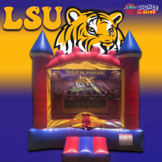 You can choose LSU castle bounce house rental as we are providing good discounts on party rentals which include bounce houses, water slides, tables, bounce & slide combos, and chairs. Our first priority is the safety and sanitation of our people. We did the full verification of our staff for safety purposes and we guaranteed full 100% enjoyment to our customers.
https://www.bouncenslides.com/items/bounce-houses/lsu-castle-bounce-house-rental/