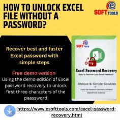 The eSoftTools Excel Password Recovery software is a powerful and versatile tool for effortlessly unlock excel file without a password. Its ability to handle passwords of various complexities, including alphabetic, alphanumeric, numeric, symbolic, and special keys, makes it a comprehensive solution for users with diverse password requirements. The free demo edition can scan complete password but show only the first three characters and if you want a complete password then you can buy the software.