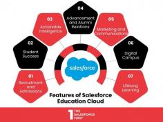 Features of Salesforce Education Cloud

Enhance recruitment, support student success, strengthen alumni relations, and gain data-driven insights – all on a unified platform. 
