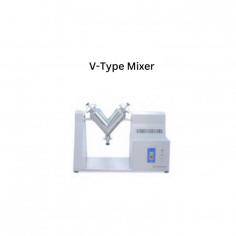 V-type mixer LB-10VTM is equipped with gyration system for quick diffusion. A horizontal shaft ensures a perfect and quick homogenization of mixing components. Double swing axis rotation improves mixing efficiency with no dead angle. Blending time depends on the properties of materials to be blended.

