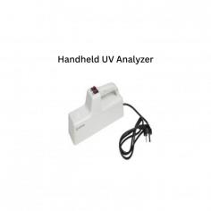 Handheld UV analyzer  is a microprocessor controlled transillumination unit. It is characterized with a small size transilluminator for sample illumination by transmission of ultra-violet light. The analyzer is equipped with 4 lamp tube clips for steady insertion and analysis of experimental sample.

