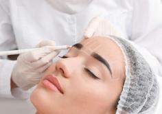 Microblading is a semi-permanent cosmetic tattooing technique that involves using a hand-held tool with ultra-fine needles to create hair-like strokes on the skin, mimicking the appearance of natural eyebrows. This procedure is perfect for those looking to enhance or reshape their eyebrows, fill in sparse areas, or achieve a more defined and polished look.

At our salon, we offer professional microblading services performed by experienced and skilled technicians. We use high-quality pigments and sterile tools to ensure a safe and precise procedure. Our technicians will work with you to customize the shape, color, and thickness of your brows to achieve your desired look.

Microblading results can last up to 18–24 months with proper care and maintenance, making it a convenient and long-lasting solution for perfect brows. Say goodbye to the daily hassle of filling in your eyebrows with makeup and hello to beautifully sculpted brows with our microblading service. Book an appointment with us today to achieve your dream brows.