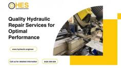 Get top-notch hydraulic repair services at Hydraulic Engineer. We specialize in hydraulic cylinder and piston repairs, offering quick and reliable solutions to keep your equipment in perfect condition. Our expert team uses advanced techniques to restore your hydraulic systems efficiently. Learn more about our comprehensive services at https://hydraulic.engineer/hydraulic-cylinder-and-piston-repair-services/. Don't let hydraulic issues slow you down!