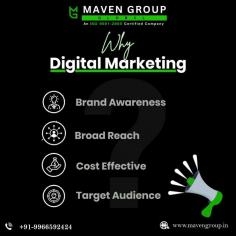Maven Group is one of the best IT and Digital Marketing Companies in Hyderabad. We provide IT Services, Website Development, App Development, E-Commerce Web & Apps, CRM Development, and Digital Marketing Services which include SEO Search Engine Optimization, SEM Search Engine Marketing, SMM Social Media Marketing, Graphic Design, and Content Development. Choose Maven for unparalleled technological solutions that define the future of your business.