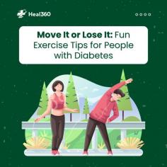 Stay active and manage diabetes with these fun exercise tips! Regular physical activity is crucial for managing blood sugar levels and improving overall health. Whether it's dancing, walking, swimming, or yoga, find an activity you enjoy and make it a regular part of your routine. Check out our latest post for some exciting exercise ideas and get moving towards better health today! #DiabetesAwareness #ExerciseTips #HealthyLiving